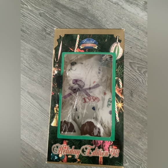 Limited Treasures - Holiday Edition Celebration Bear 1999 - Picture 2 of 5